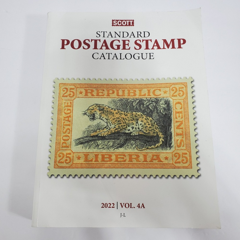 Scott Standard Postage Stamp Catalogue 2022 Vol 4A J-L White Softcover Book